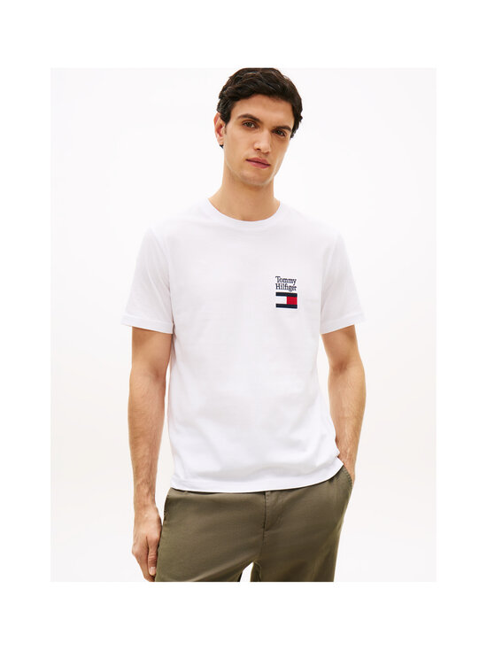 Tommy Hilfiger - T-särk Brand Love Text Stack - YBR WHITE | Stockmann - photo 5