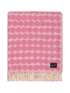Marimekko - Räsymatto-huopa - OFF WHITE, WILD ROSE | Stockmann