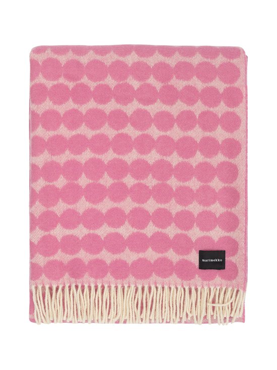 Marimekko - Räsymatto-huopa - OFF WHITE, WILD ROSE | Stockmann - photo 1