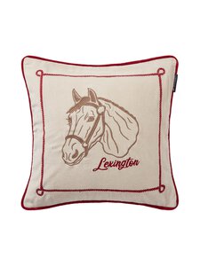 Lexington - Horse spilvendrāna 50 x 50 cm - 2112-SH25 LT BEIGE/RED | Stockmann