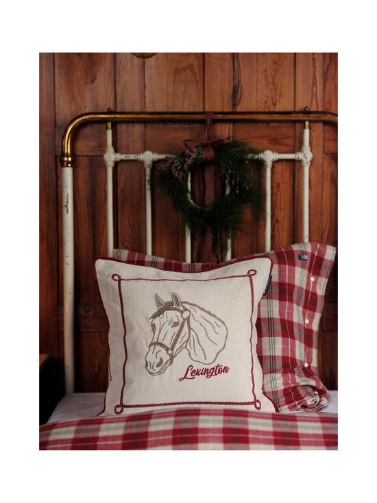 Lexington - Horse spilvendrāna 50 x 50 cm - 2112-SH25 LT BEIGE/RED | Stockmann - photo 5