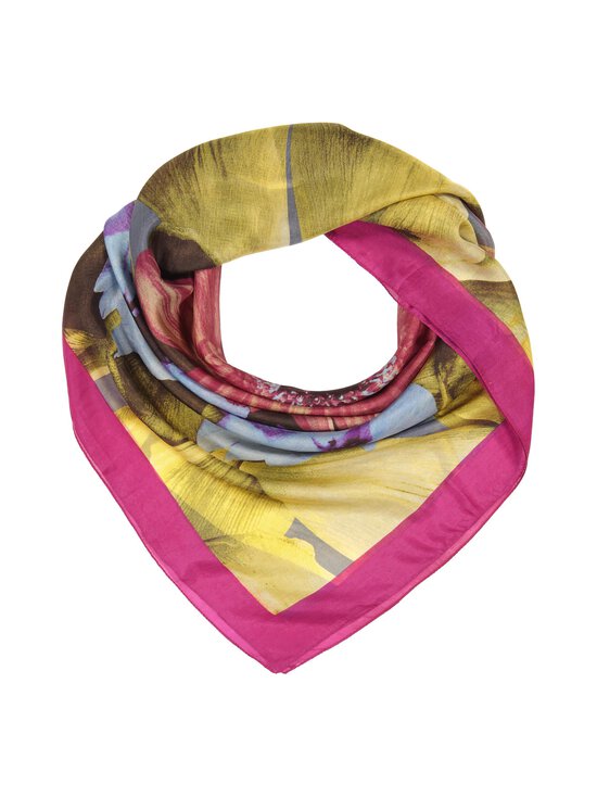 A+more - Alina zīda šalle 100 x 100 cm - PINK/YELLOW - photo 1 A+more - Alina zīda šalle 100 x 100 cm - PINK/YELLOW | Stockmann - photo 1
