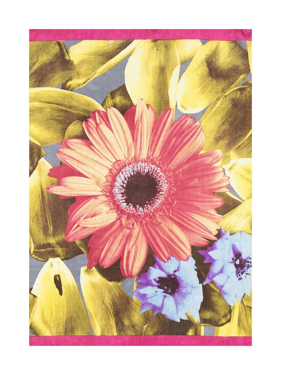 A+more - Alina zīda šalle 100 x 100 cm - PINK/YELLOW - photo 2 A+more - Alina zīda šalle 100 x 100 cm - PINK/YELLOW | Stockmann - photo 2