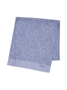 Stenströms - Silkkihuivi - 801 LIGHT INDIGO PATTERN | Stockmann