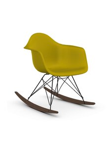 Vitra - Eames RAR RE -keinutuoli mustard/musta/tumma vaahtera - YELLOW | Stockmann