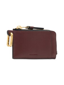 Allsaints - Remy-nahkalompakko - DARK RED | Stockmann