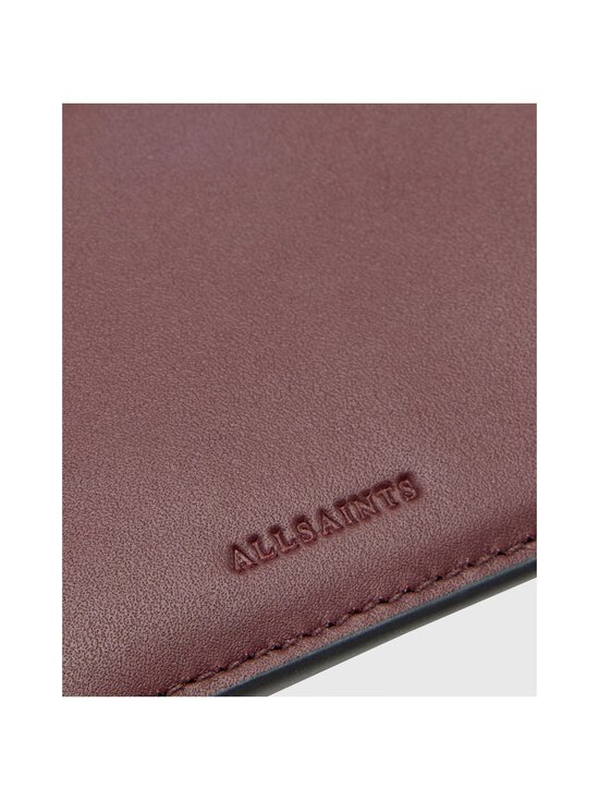 Allsaints - Remy-nahkalompakko - DARK RED | Stockmann - photo 4