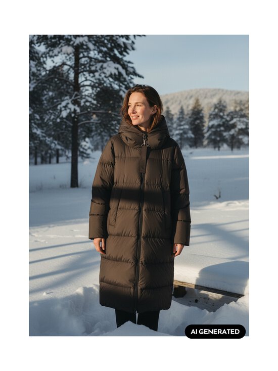 Marc O'Polo - Woven Outdoor -untuvatakki - 0344 BURNT COFFEE | Stockmann - photo 2