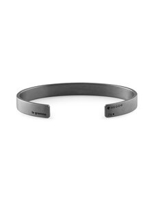 le gramme - 21g Brushed Black Sterling Silver Ribbon -rannekoru - SILVER | Stockmann