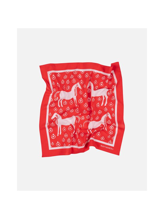 Marimekko - Astrilli Melnā Tamma Kioski lakats - 033 RED, LIGHT PINK | Stockmann - photo 2