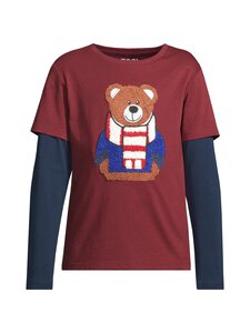 Bogi - Santtu trikotāžas krekls - NAVY/WINE RED | Stockmann