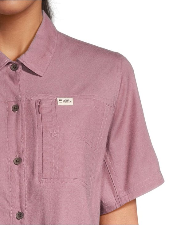 Mons Royale - Lyocell-merinovillapaita - 1029-147 SIERRA PINK | Stockmann - photo 4