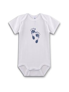 Sanetta - Bodi Footprint - 10 WHITE | Stockmann