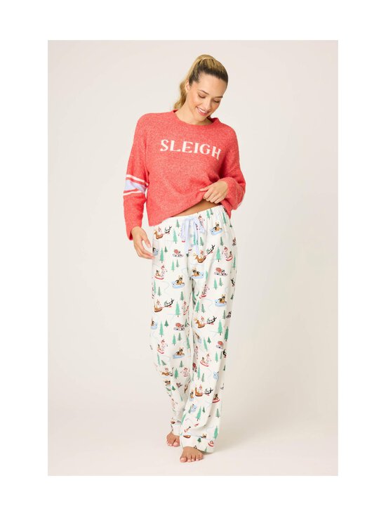 Pj Salvage - Ski slope -pyjamahousut - 100 WHITE | Stockmann - photo 4