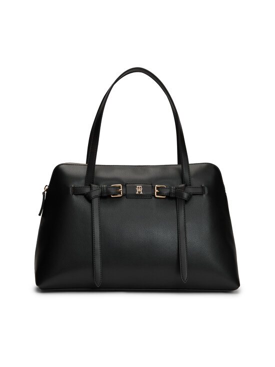 Tommy Hilfiger - Buckle Tote -laukku - BDS BLACK | Stockmann - photo 1