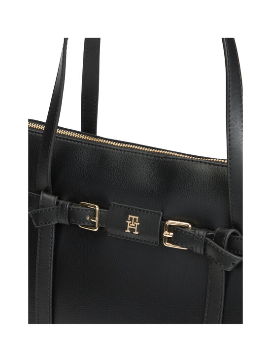 Tommy Hilfiger - Buckle Tote -laukku - BDS BLACK | Stockmann - photo 3