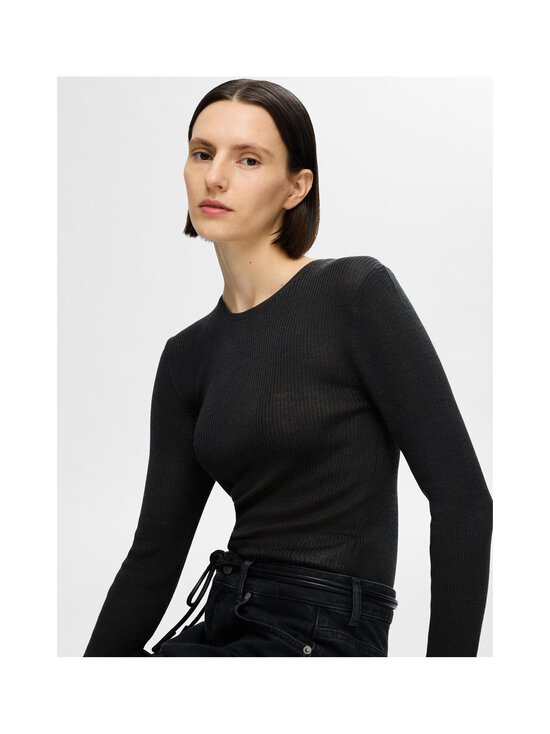 Selected - Kampsun SlfNaja - BLACK | Stockmann - photo 5