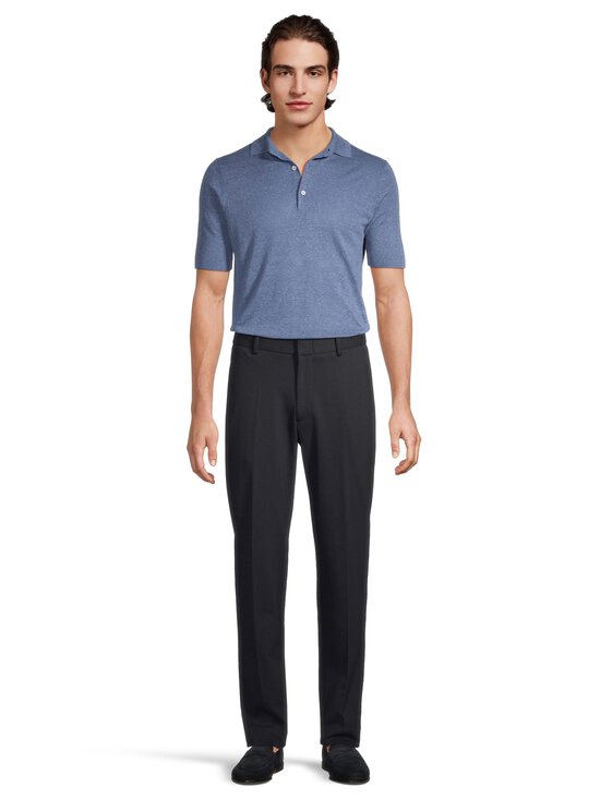 Filippo De Laurentiis - Silkki-pellavainen pikeeneule - 882_DENIM | Stockmann - photo 2