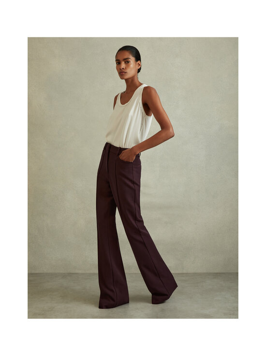 Reiss - Gabi Flare Leg -housut - 45 BERRY | Stockmann - photo 2