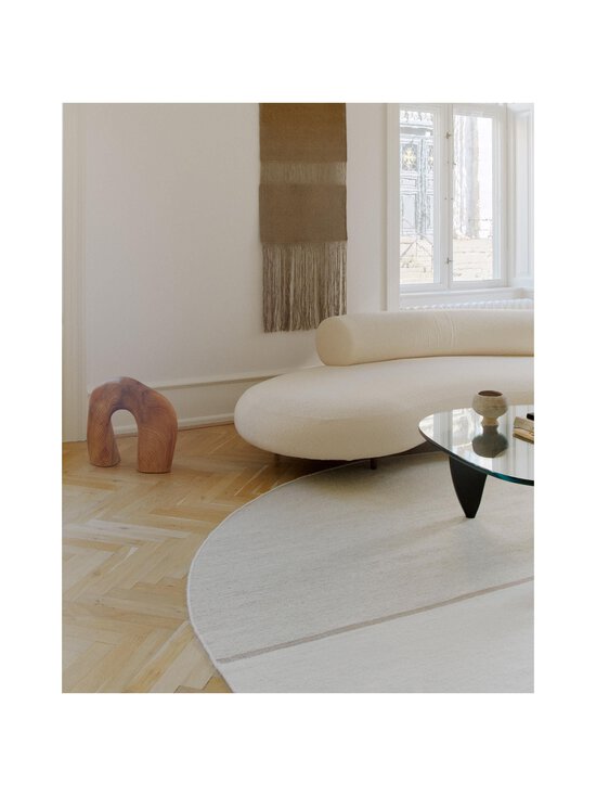 Linie Design - Magnetize-pyöreä villamatto - BEIGE | Stockmann - photo 5