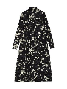 Marimekko - Cavea Pikkuinen Unikko -trikoomekko - 992 BLACK, GREY, LIGHT YELLOW | Stockmann