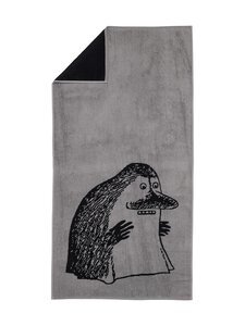 Moomin Arabia - orgaanilisest puuvillast rätik Urr, 70 x 140 cm - DARK GREY | Stockmann