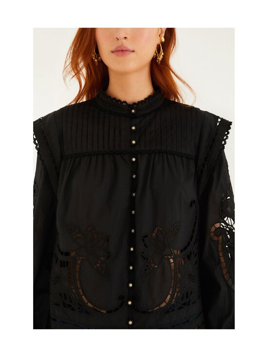 Farm Rio - Richilieu-pitsipaitapusero - BLACK | Stockmann - photo 3