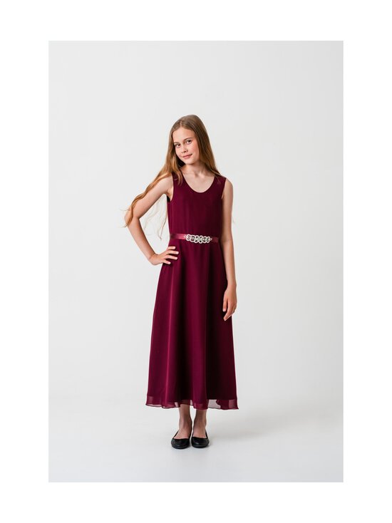 MINGNELIN - Maxi Chiffon -mekko - 089 BURGUNDY | Stockmann - photo 4
