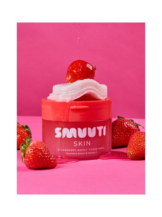 Smuuti Skin - Strawberry Boost Toner Pads -kasvovesilaput 60 kpl - NOCOL | Stockmann - photo 2