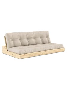 Karup Design - Base-futonsohva beige/mänty L 196 cm - BEIGE | Stockmann