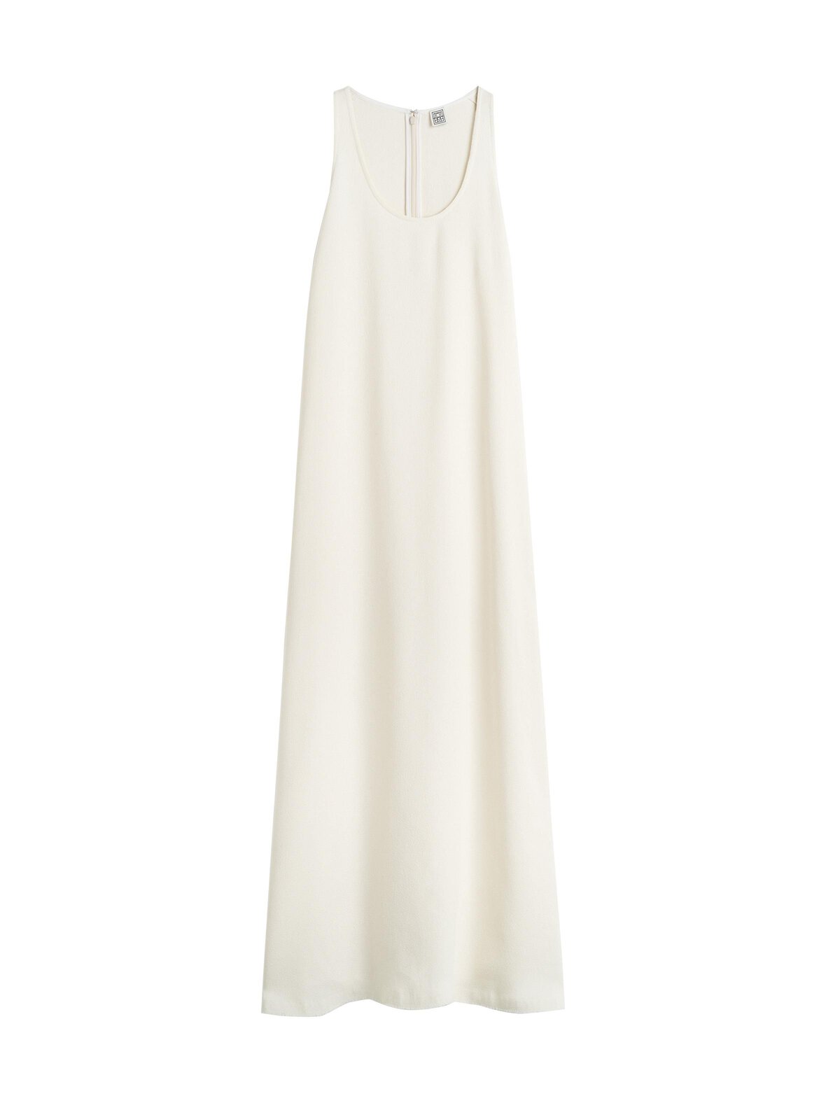 Scoop-Neck Sablé -mekko