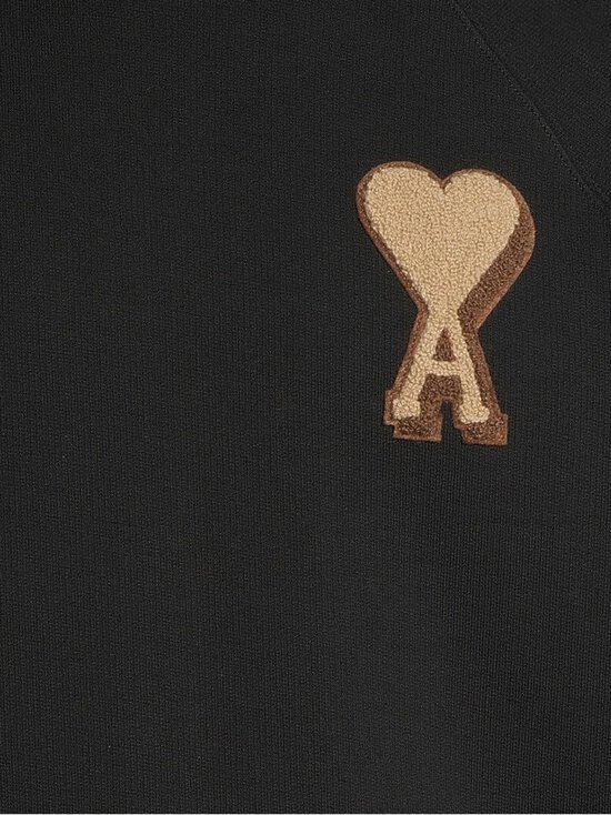 Ami - Ami de Coeur Patch -collegepaita - 001 : NOIR | Stockmann - photo 4