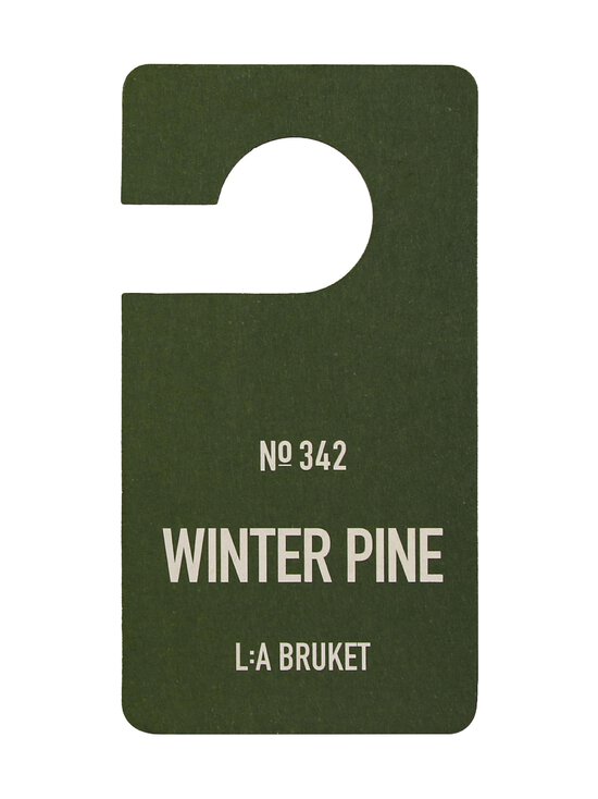 L:A Bruket - Winter Pine 342 Fragrance Tag -tuoksukortti - NOCOL | Stockmann - photo 1