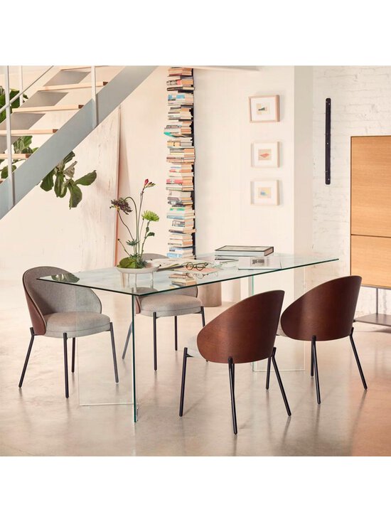 Kave Home - Burano-ruokapöytä kirkas lasi 200 x 90 cm - TRANSPR | Stockmann - photo 6