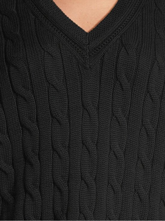 Lauren Ralph Lauren - Tedurph-palmikkoneulepusero - BLACK - photo 4 Lauren Ralph Lauren - Tedurph-palmikkoneulepusero - BLACK | Stockmann - photo 4