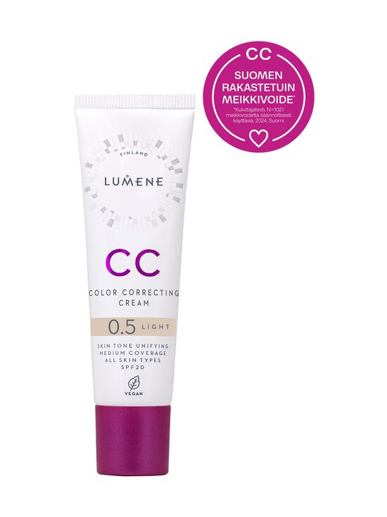 Lumene - CC Color Correcting Cream -meikkivoide 30 ml - LIGHT - photo 2 Lumene - CC Color Correcting Cream -meikkivoide 30 ml - LIGHT | Stockmann - photo 2