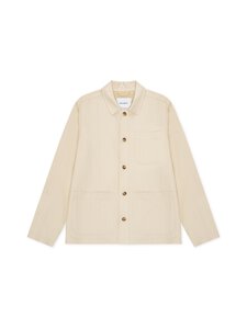Les Deux - Herringbone-päällyspaita - 215 IVORY | Stockmann