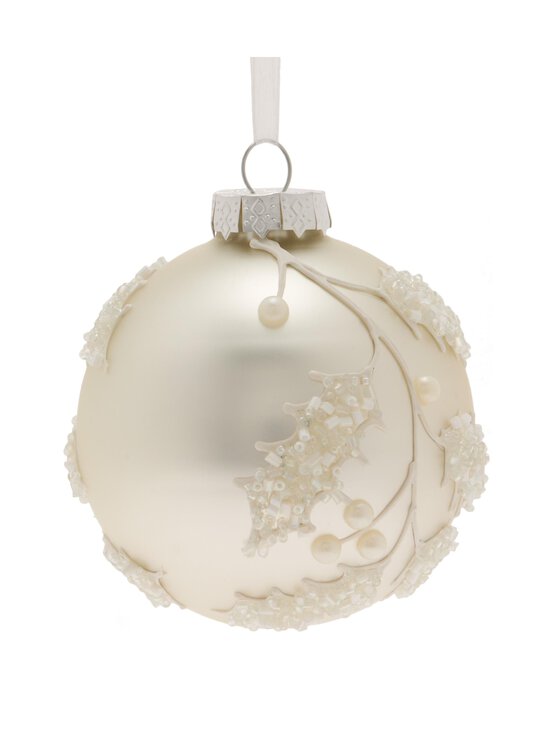 Villa Stockmann - Jõulukaunistus White Leaves 8,3 cm - WHITE | Stockmann - photo 2