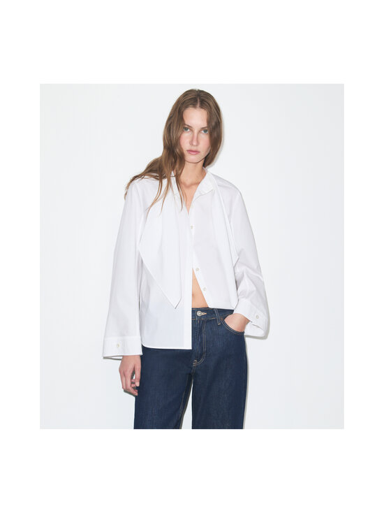 Tory Burch - Cotton Bow Tunic -paitapusero - 100 WHITE | Stockmann - photo 2