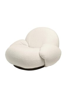 Gubi - Pacha-nojatuoli - MUSTA,LUONNONVALKOINEN | Stockmann