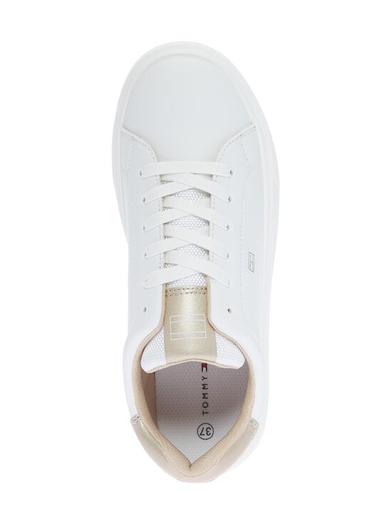 Tommy Hilfiger - Low Cut Lace-Up -sneakerit - X048 WHITE/PLATINUM | Stockmann - photo 2