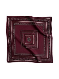 lescarf - Pisley Scarf - WINE RED & WHITE | Stockmann
