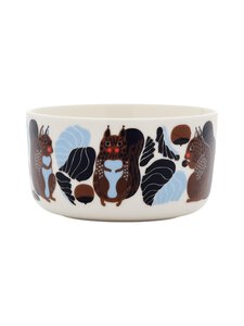 Marimekko - Kurre bļoda 5 dl - WHITE, BROWN, BLACK, LT.BLUE | Stockmann