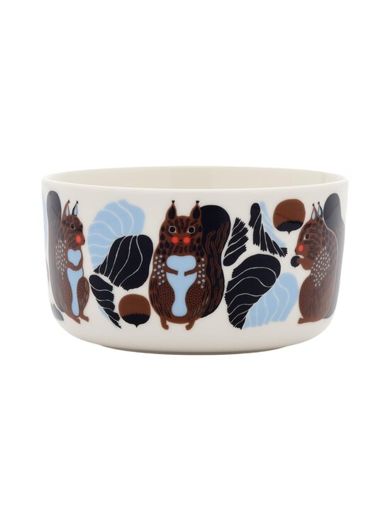 Marimekko - Kurre bļoda 5 dl - WHITE, BROWN, BLACK, LT.BLUE | Stockmann - photo 1