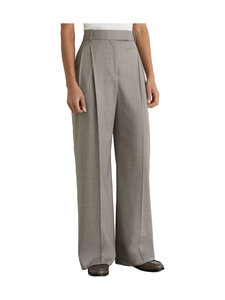 Reiss - Darcy Wide Leg -housut - 09 LIGHT GREY | Stockmann