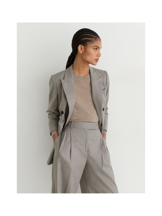 Reiss - Darcy Wide Leg -housut - 09 LIGHT GREY | Stockmann - photo 4