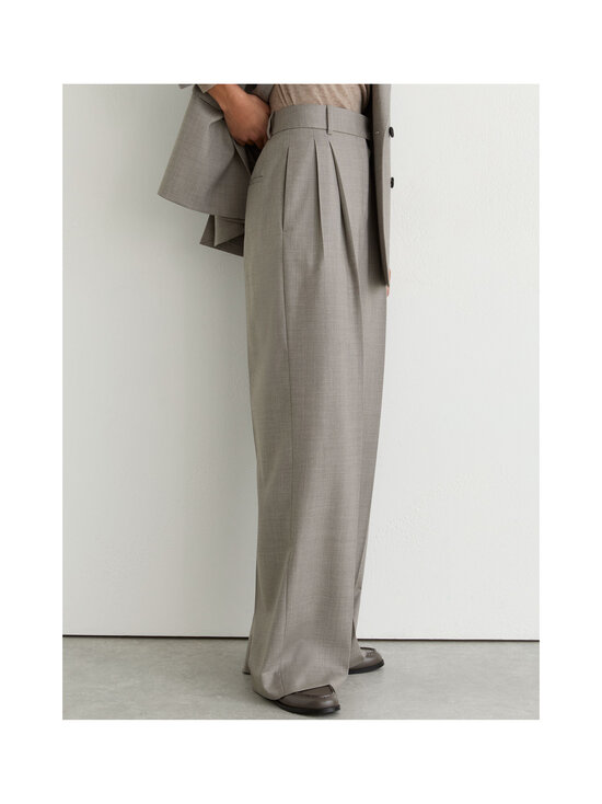 Reiss - Darcy Wide Leg -housut - 09 LIGHT GREY | Stockmann - photo 5