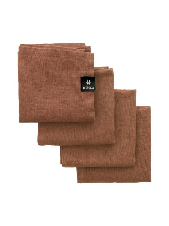 Himla - Sunshine-pellavalautasliina 4 kpl - GROUNDED | Stockmann - photo 1