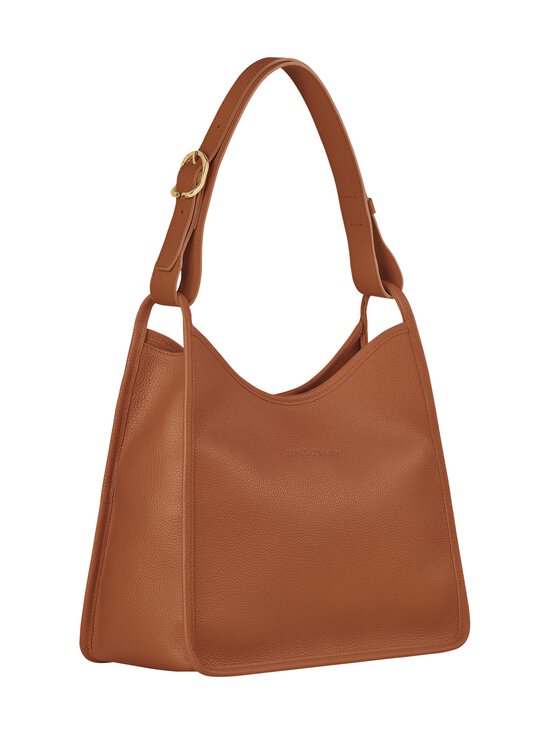 Longchamp - Nahast õlakott Le Foulonné M Hobo Bag - 121 CARAMEL | Stockmann - photo 3