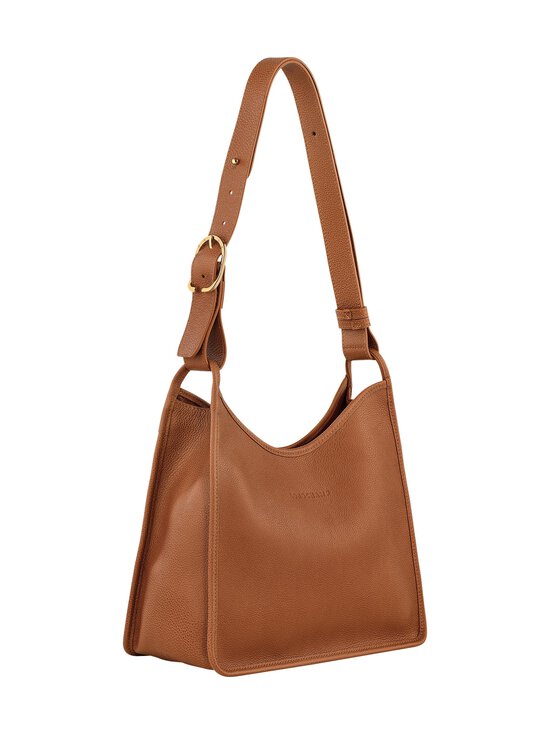 Longchamp - Nahast õlakott Le Foulonné M Hobo Bag - 121 CARAMEL | Stockmann - photo 6